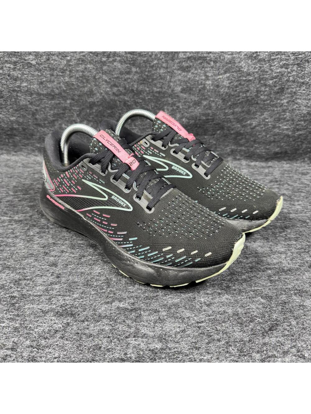 Brooks Shoes Women's 9 Black GLycerin 20 Running 1203691B005